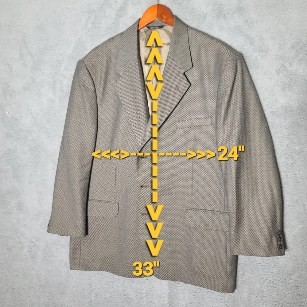 Studio21 3 Button Men's Blazer - Picture 4 of 7
